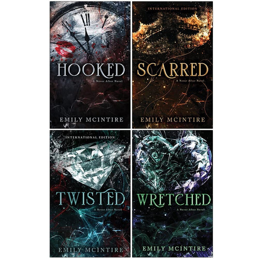 Never After Series by Emily McIntire 4 Books Collection Set - Fiction - Paperback