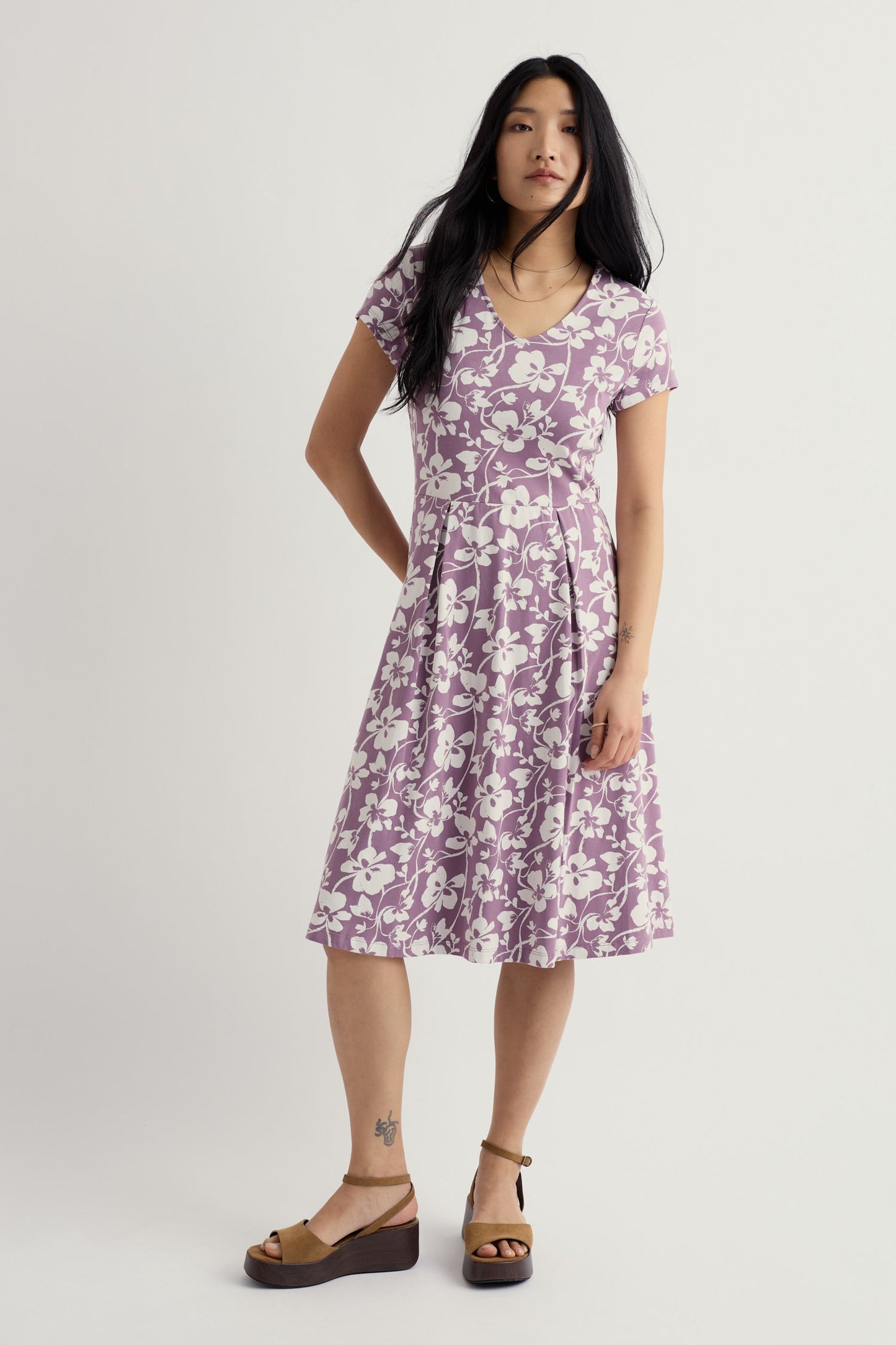Pier View Jersey Dress