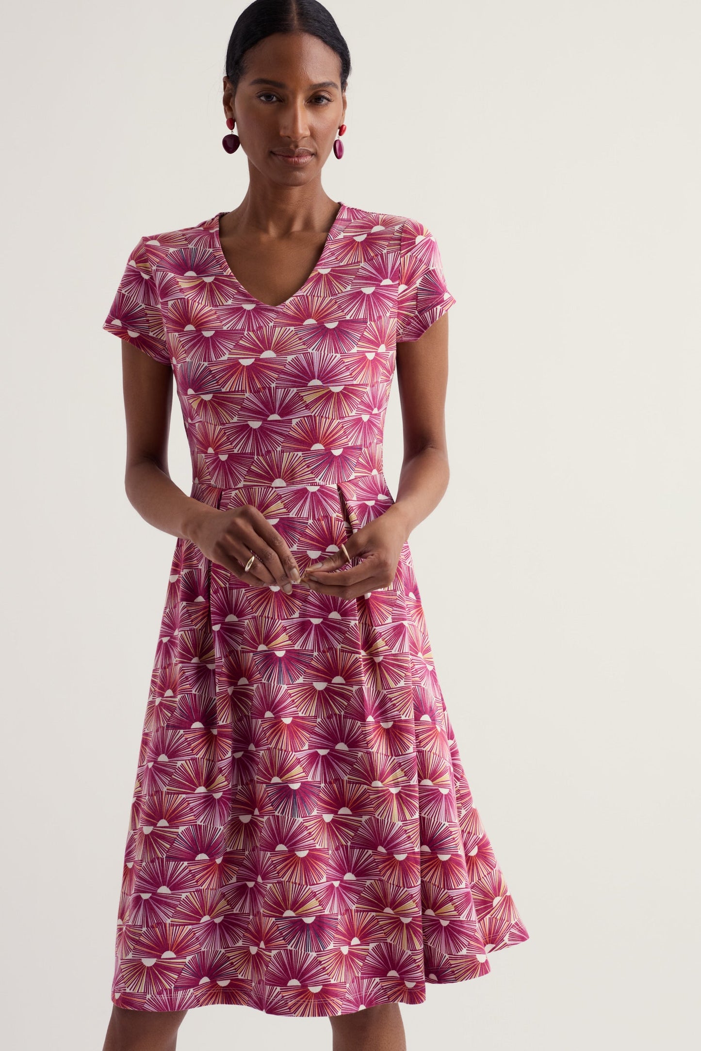 Pier View Jersey Dress
