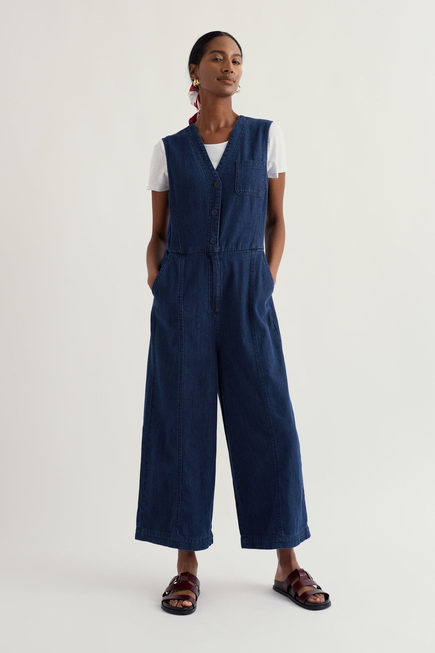 Braya Wide Leg Jumpsuit