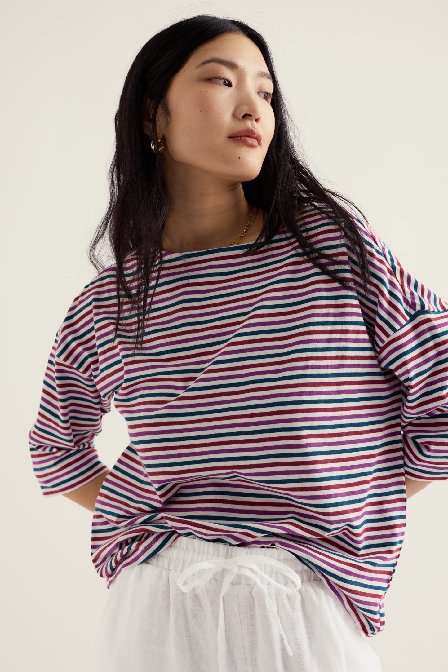 Tremayne Quay Jersey Top in GOTS Organic Cotton