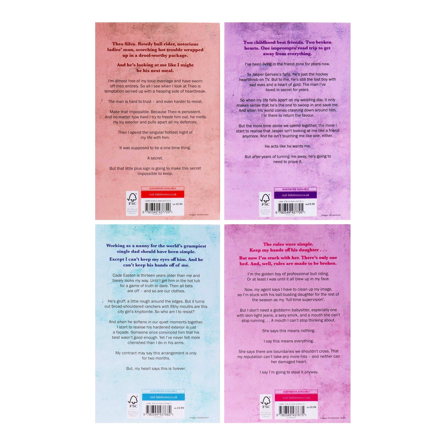 Chestnut Springs Series by Elsie Silver: 4 Books Collection Set - Fiction - Paperback