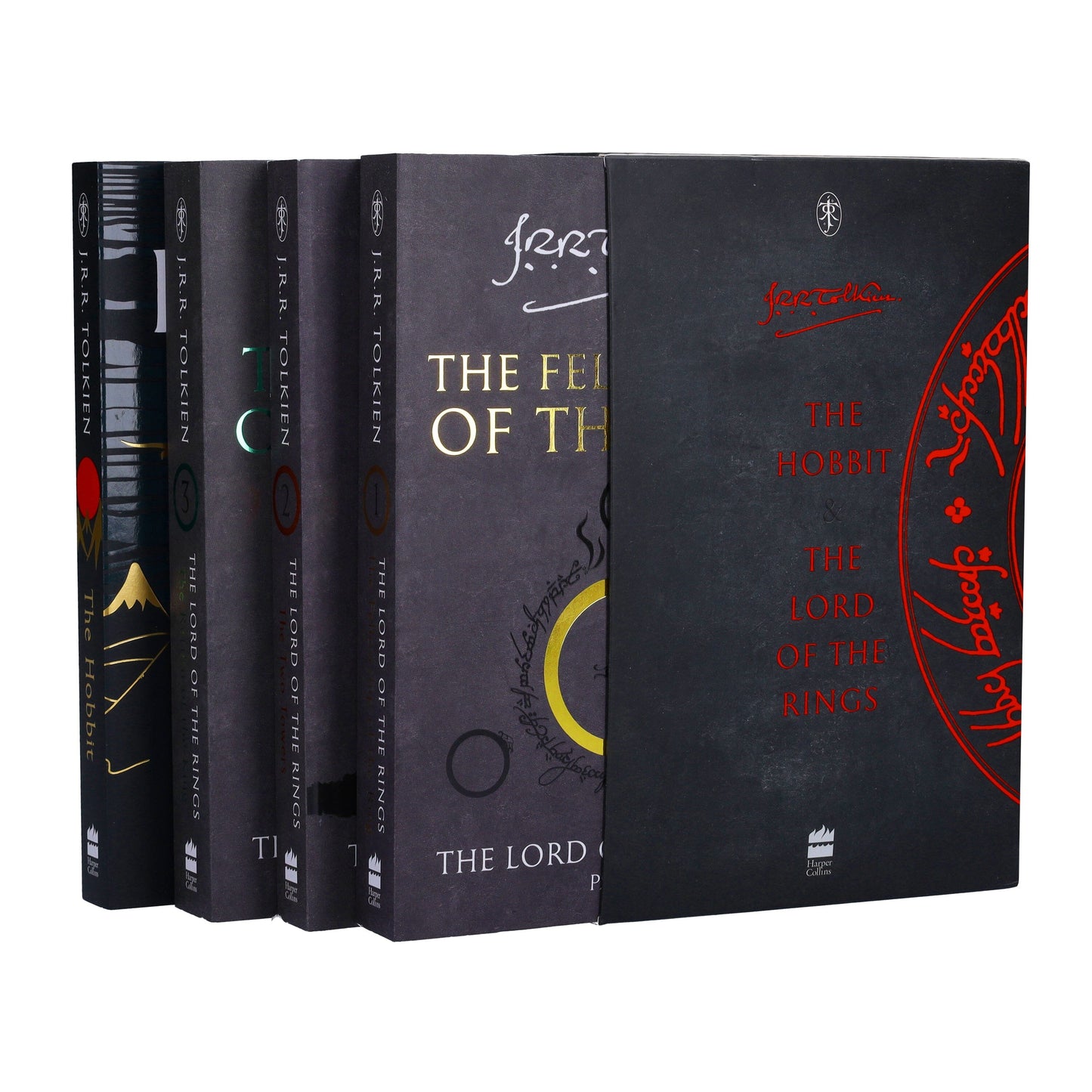 The Hobbit and The Lord of the Rings 4 Books Box Set by J.R.R Tolkien - Age 14-16 - Paperback